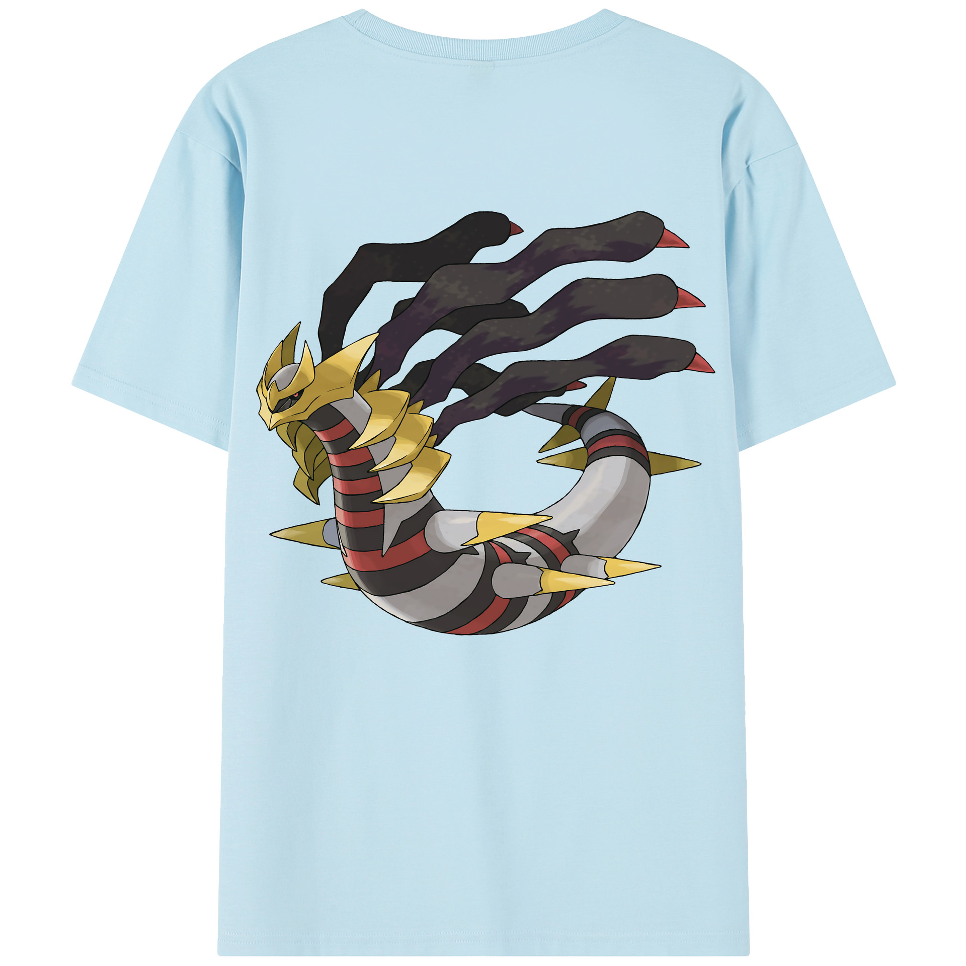 （画像用） ポケットモンスター Pokémon 綿100％半袖Tシャツ（背面プリント）
